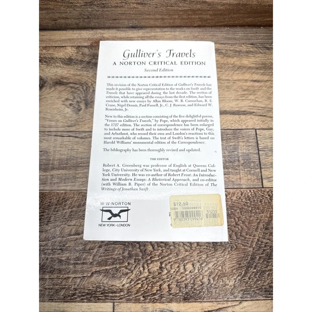 Gulliver's travels Jonathan Swift second edition